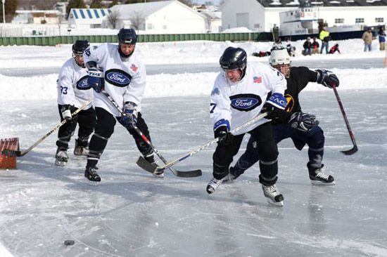 The Labatt Blue U.P. Pond Hockey Championship