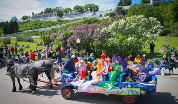 2024 Annual Lilac Festival on Mackinac Island
