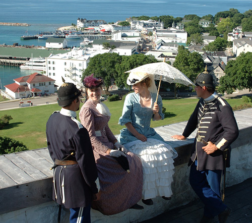 Fort Mackinac Reenactment