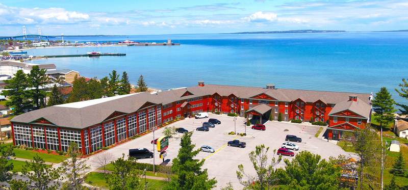 Bridge Vista Beach Mackinaw City