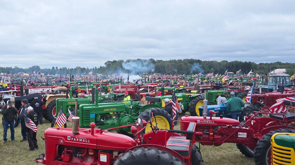 Mackinac Bridge Antique Tractor Crossing & Show