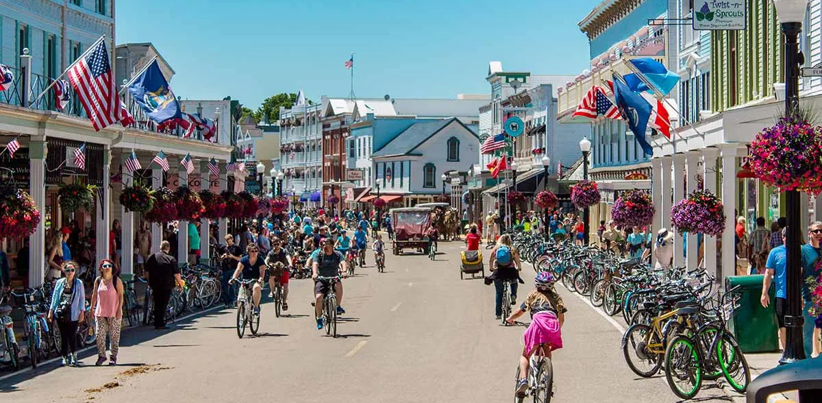 Visitors Enjoy Day Trips to Mackinac Island